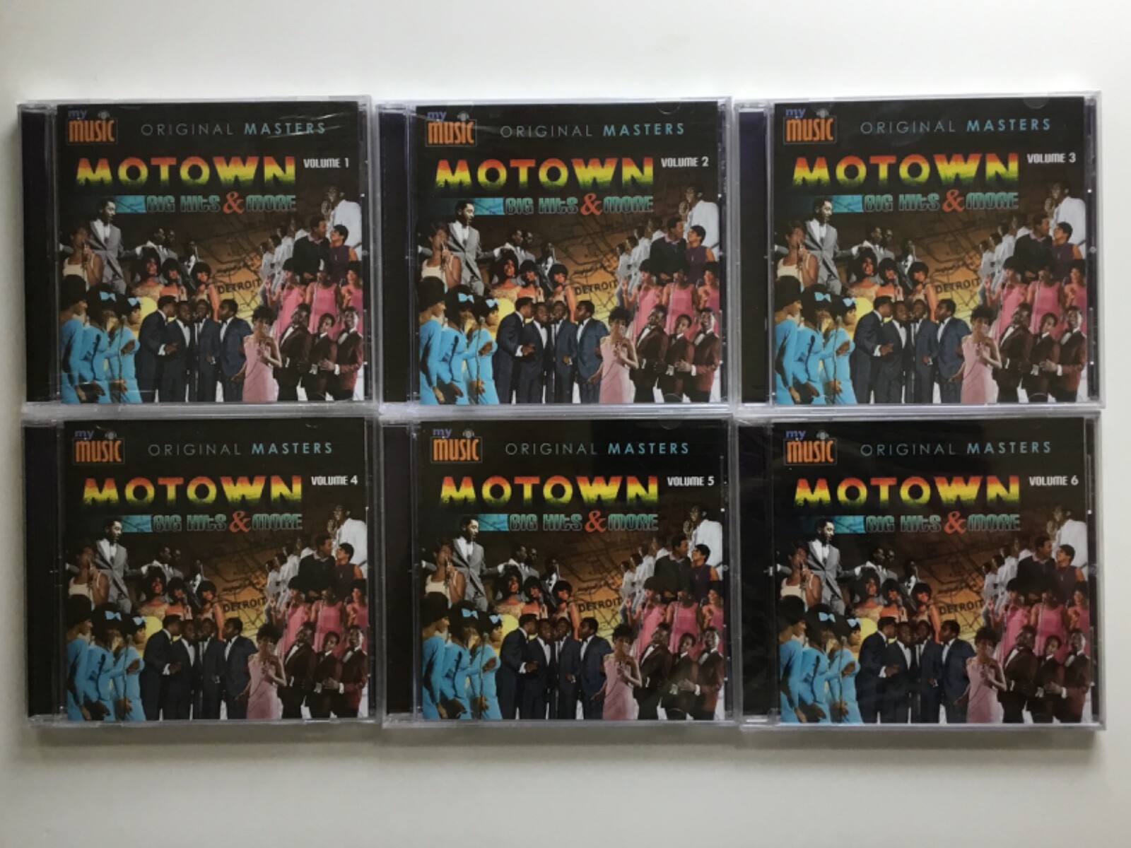 My Music Original Masters - Motown Big Hits & More - Volumes