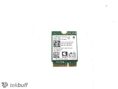   Intel Wireless Bluetooth WiFi Card - 0XVV0P AX201NGW