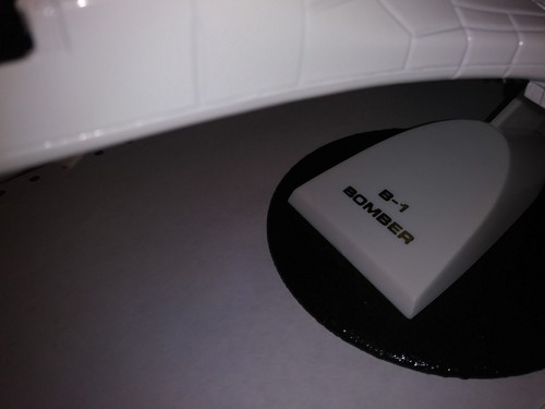 ERTL FORCE ONE B-1 BOMBER US AIR FORCE JET MLC WITH ORIGINAL STICKER SHEET 1989