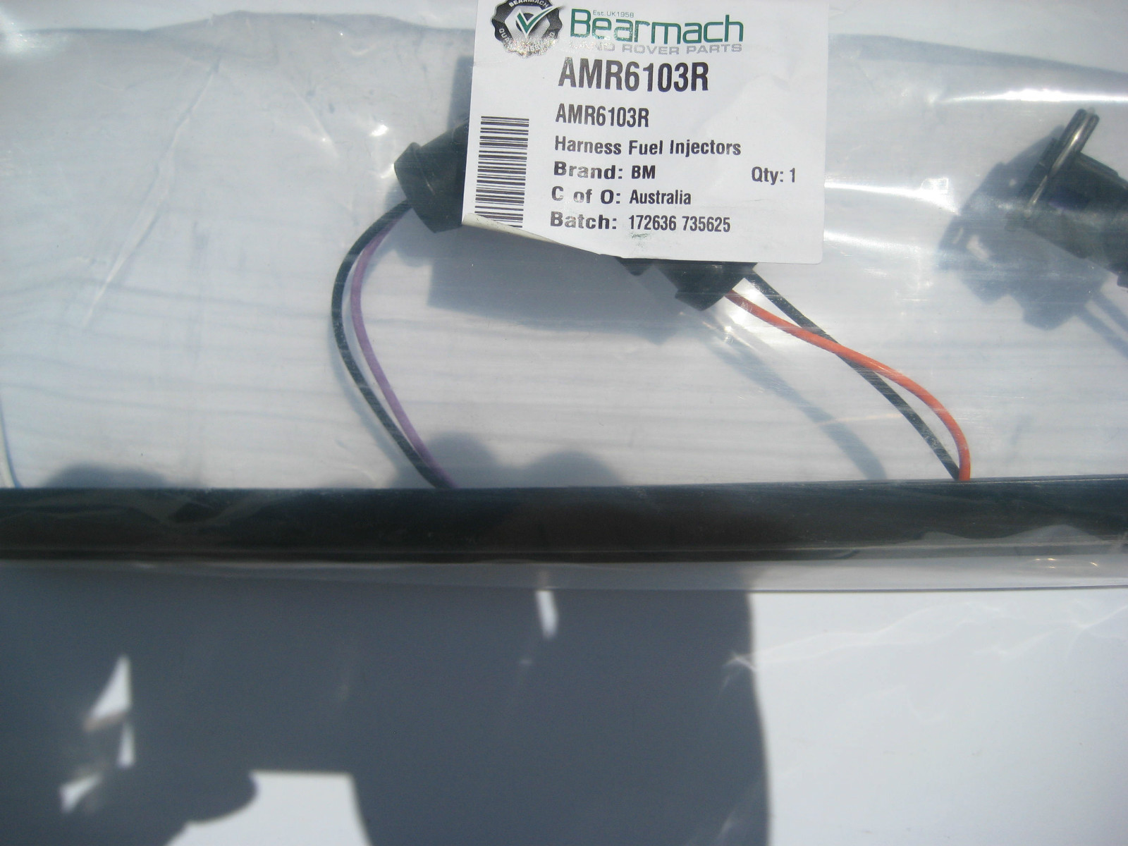 Land Rover Defender 90, Discovery 2, TD5 Fuel Injection Wiring Harness