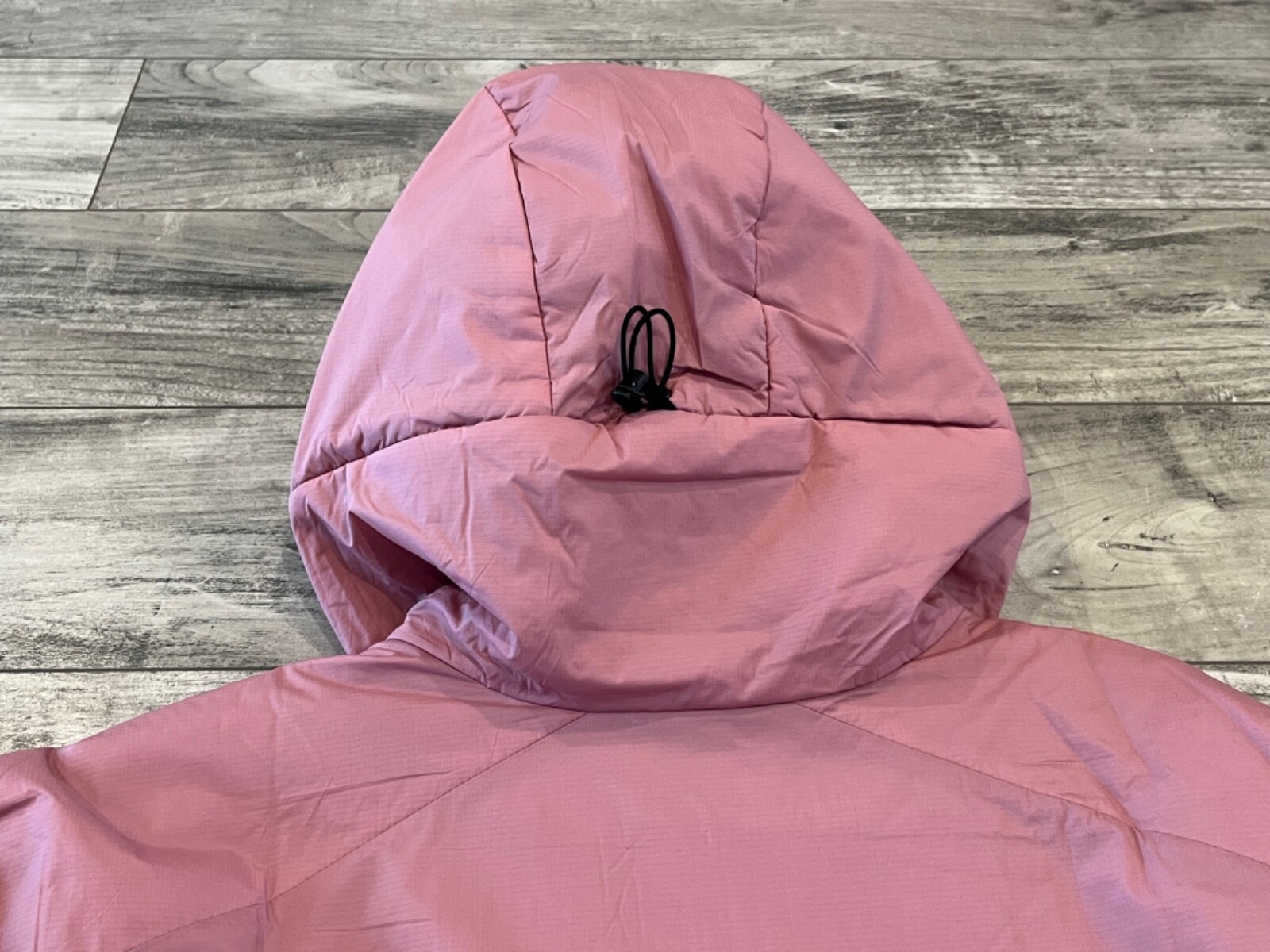 Pre-owned Arc'teryx Womens  Reverie Pink Atom Hybrid Jacket Sz Xxl $300