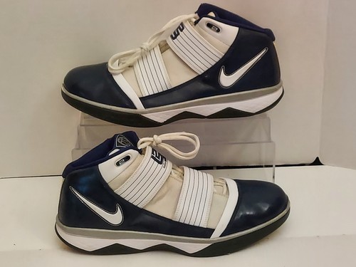 バスケットボール NIKE - NIKE Lebron Zoom Soldier 1 NIKE Lebron James Purple ZOOM Soldier 1X TB Dbl Strap