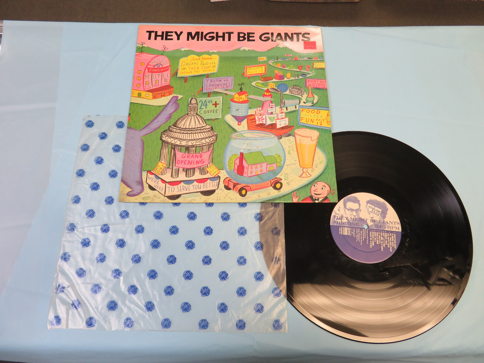 Self Titled--They Might Be Giants--Record LP Vinyl--1986