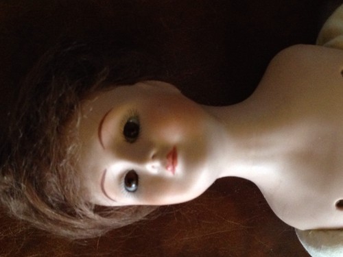 Lady Doll Bisque head doll 1978 reproduction of Antique Gibson Doll