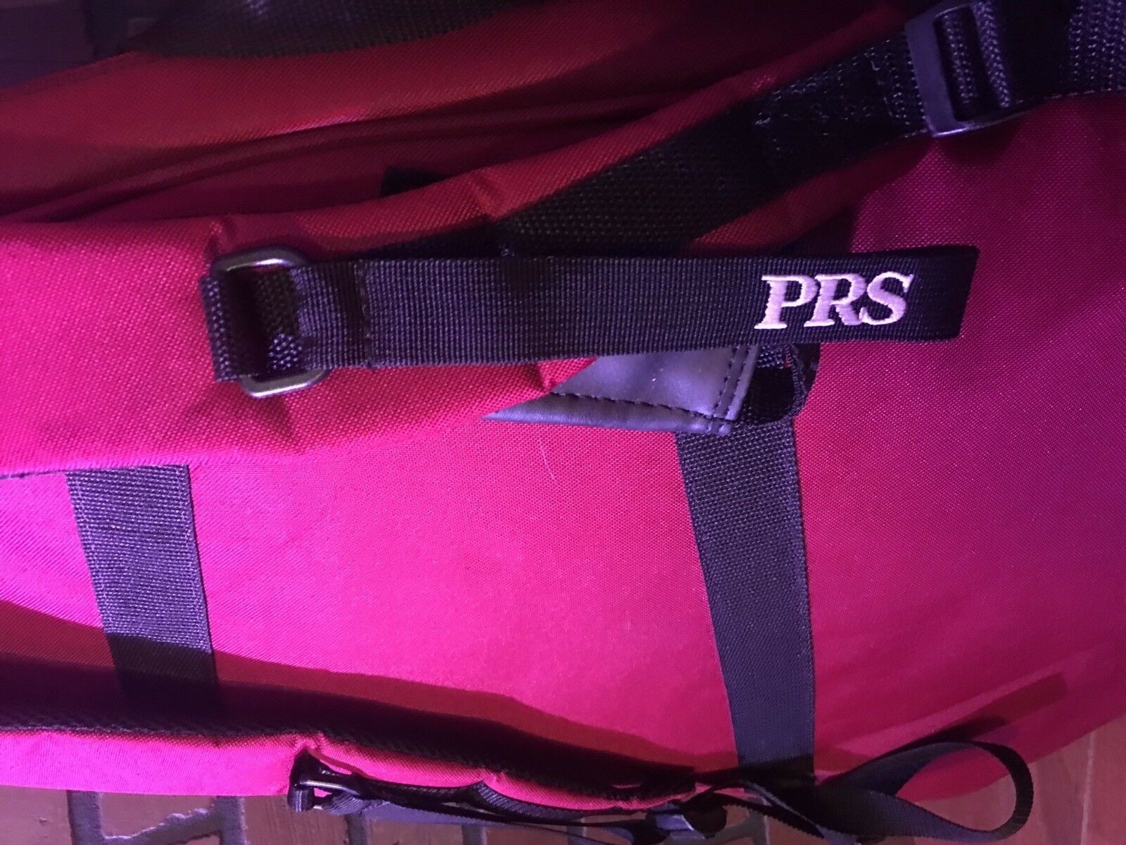 PRS Paul Reed Smith SE Padded Guitar Case Gig Bag Very Nice Red Marron
