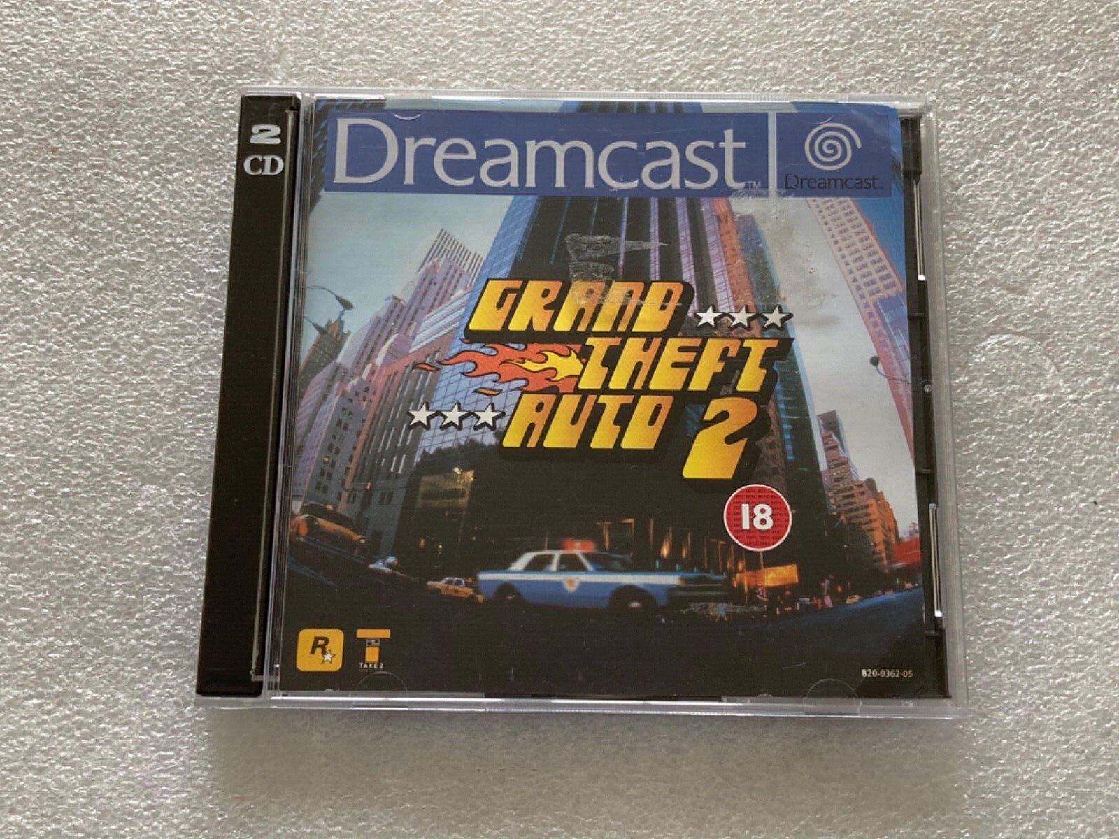 Grand Theft Auto 2 GTA 2 - SEGA Dreamcast - PAL - Disc Only
