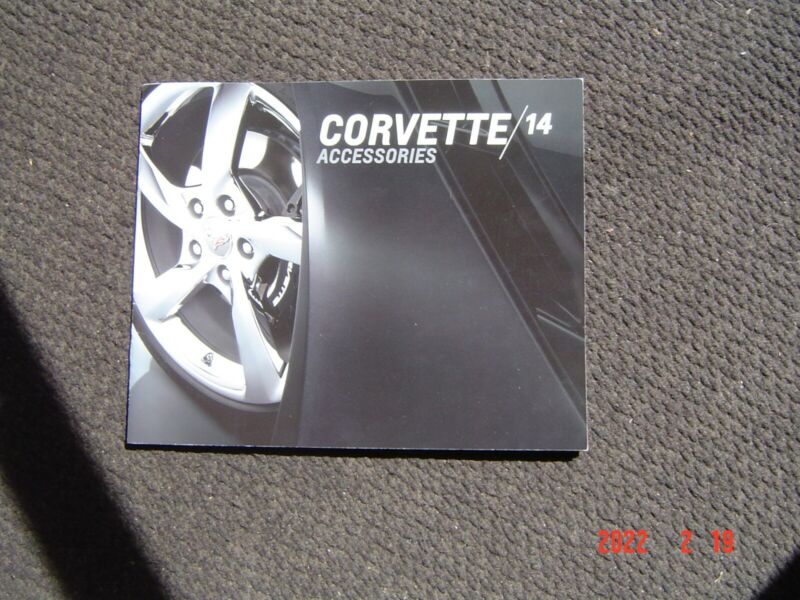 2014 Corvette Accessories Sales Brochure - Factory Original