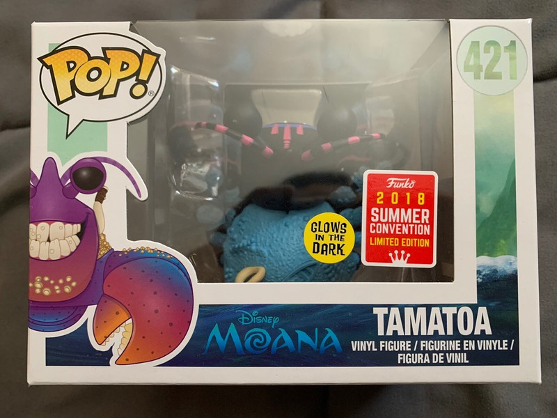Tamatoa Funko Pop! Vinyl Checklist - Find All The Funko Figurines with this Database of All