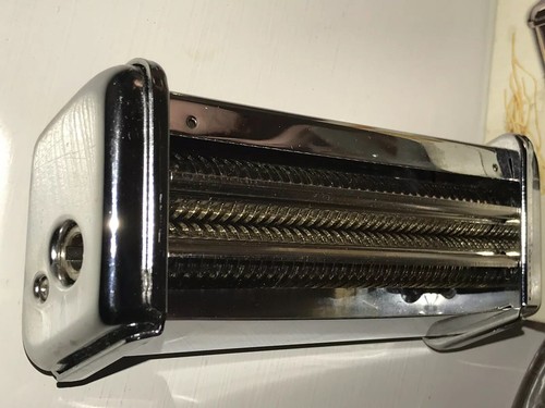 Vintage OMC Marcato Spaghetti Maker Pasta Machine Stainless Steel Attatchment