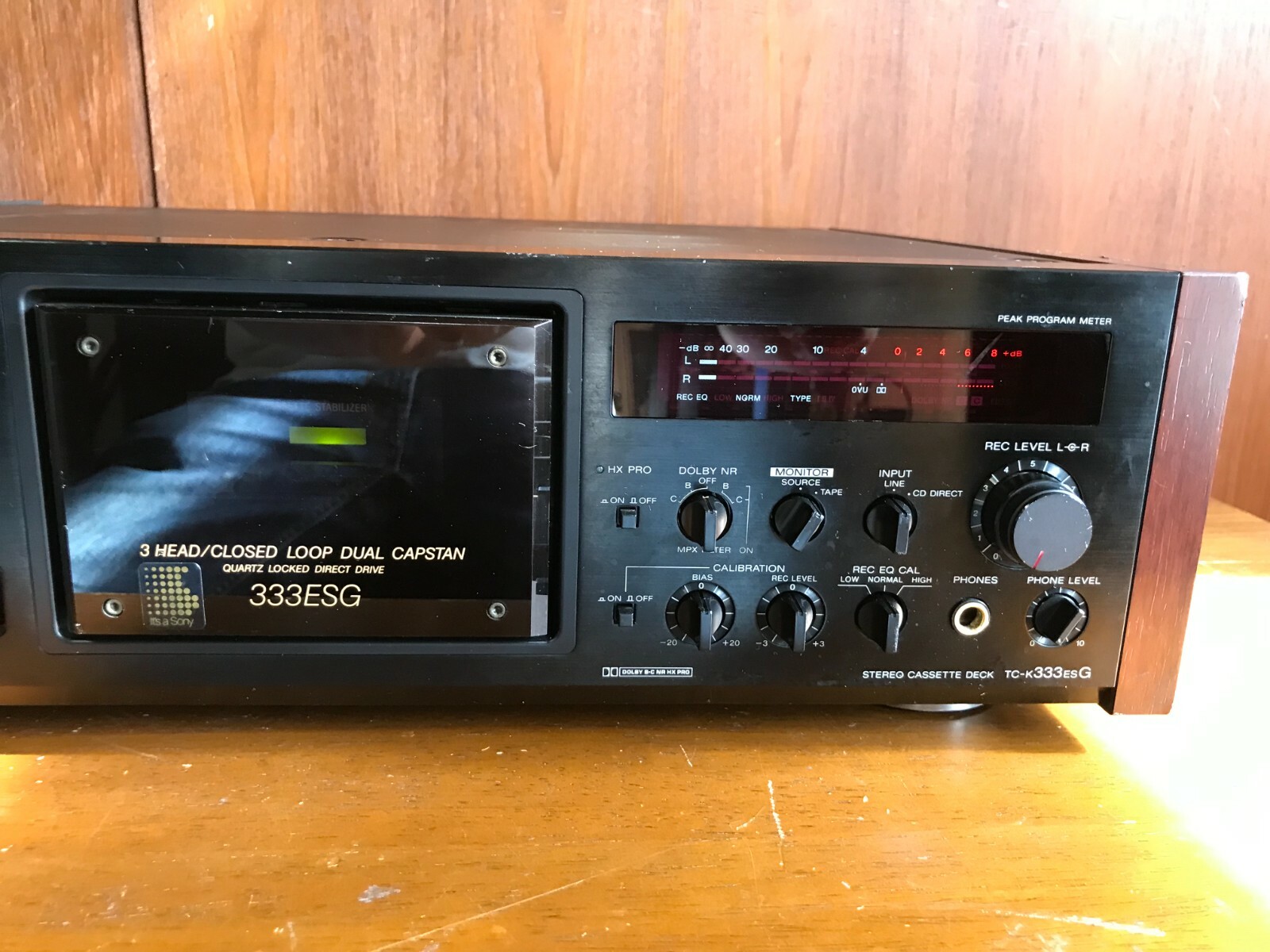 Sony TC-K333ESG Stereo Cassette Deck FULL SERVICED & Sony TC-K333ESG Stereo Cassette Deck FULL SERVICED &