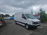 2016 ON 66 PLATE VOLKSWAGEN CRAFTER CR35 TDI MWB 72K ULEZ FREE ZONE