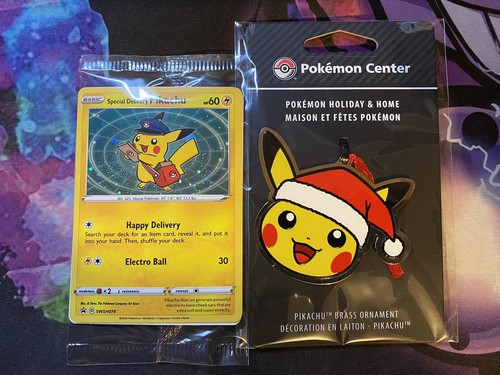 Pokemon Center “Exclusive” “SOLD OUT” Special Delivery Pikachu