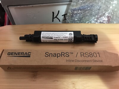 Generac SnapRS RS801 Inline Disconnect Device