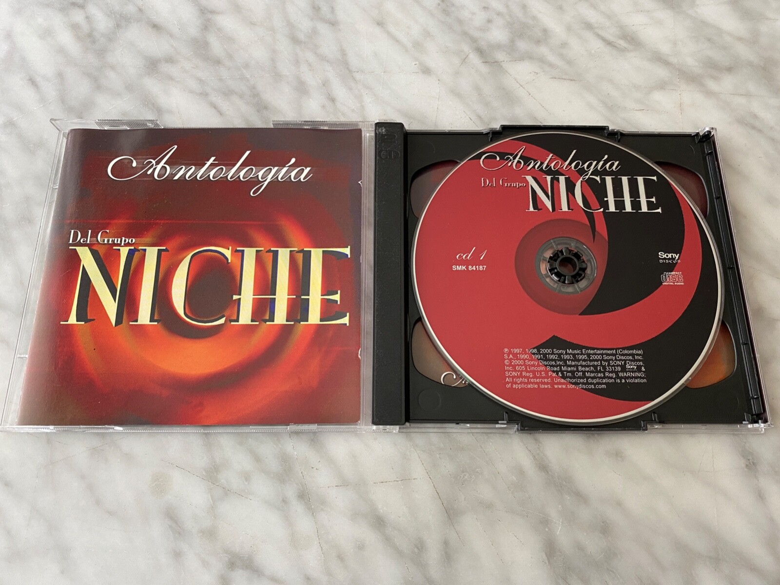 【中古】 Antologia ー Su Historia Y Susexitos Grupo Niche Antologia 2 CD ORIGINAL 2000 Sony Discos S2K
