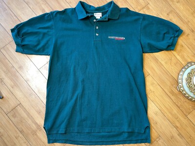 Vintage Men s Large Winning Team Mongoose Bicycles 90 s Cycling Bike Polo Shirt