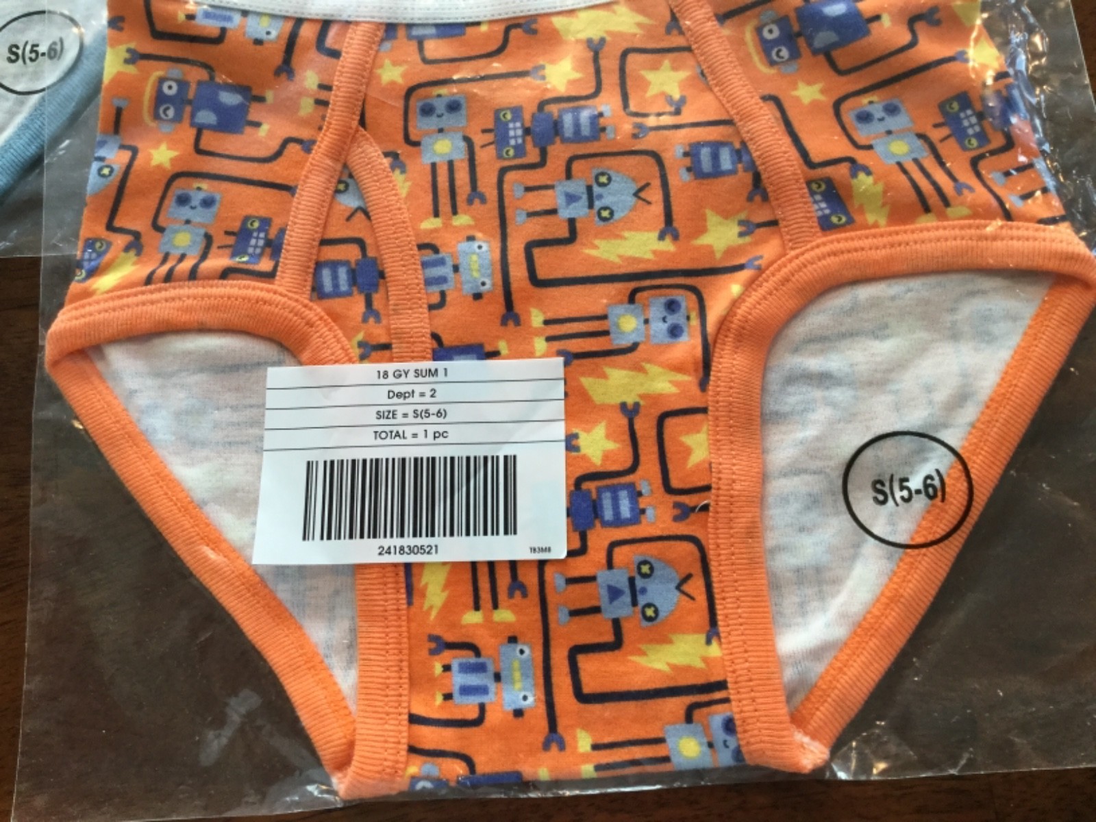 Gymboree boys small (5-6) briefs underwear set of 3 NWT