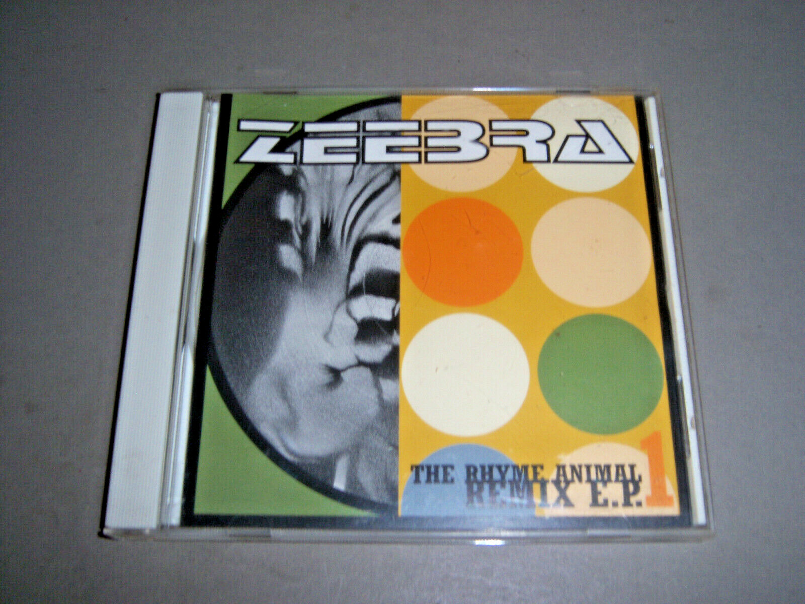 Zeebra The Rhyme Animal Remix EP 1 1998 Polystar PSCR-5723 CD