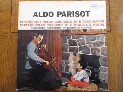 Aldo Parisot - Boccherini / Vivaldi Cello Concerti - 1958 CPT-555 Vinyl LP