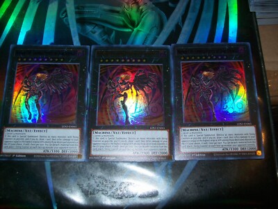 3x Number C40: Gimmick Puppet of Dark Strings Ultra Rare Red Blue LDS3-EN065