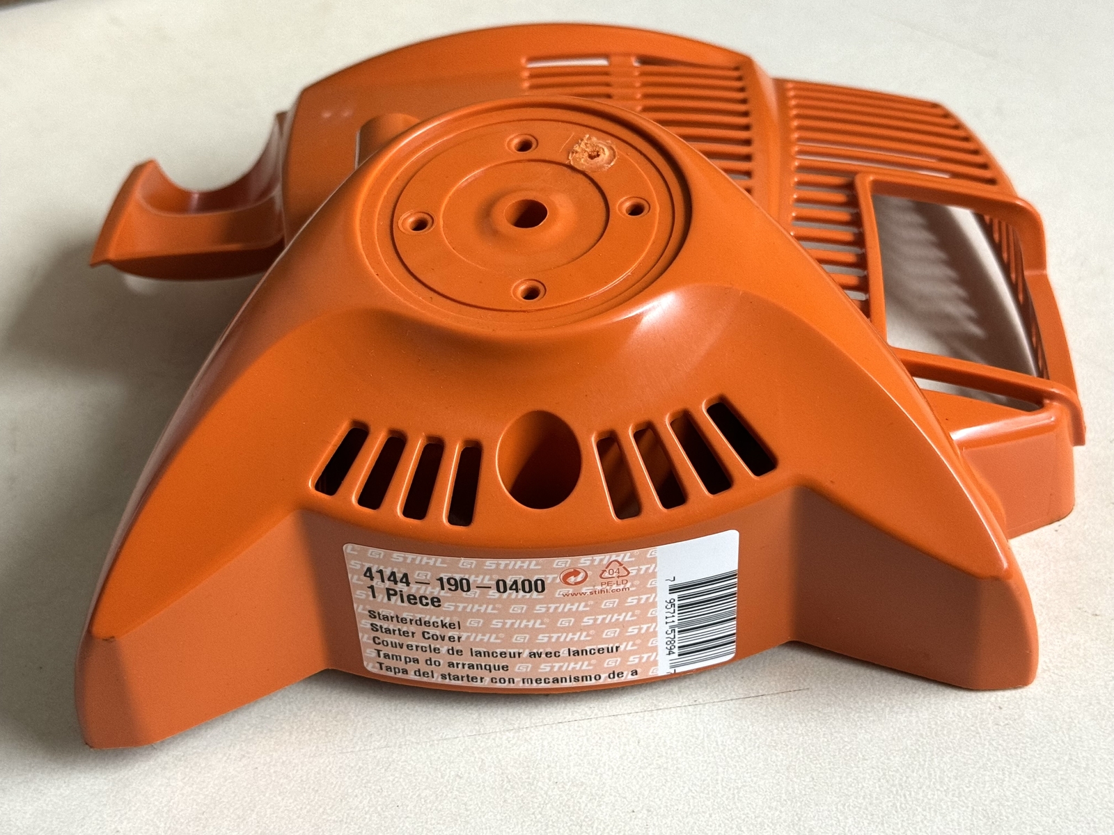 STIHL OEM STARTER COVER 4144 190 0400 HT56C FC56C 4144 FS56C FS56RC KM56RC C-E - Picture 5 of 5