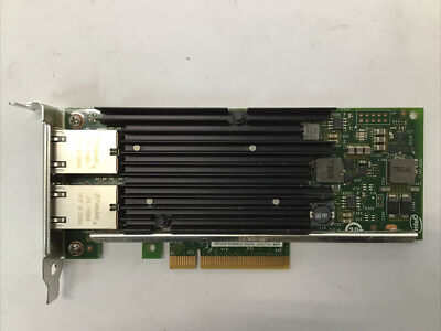Intel Ethernet Converged Network RJ45 10GbE Adapter X540-T2 Card LP Bracket