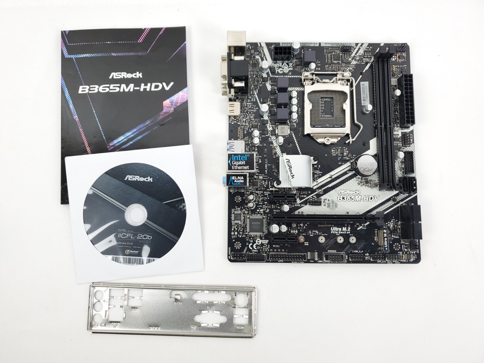ASRock B365M-HDV, Intel LGA 1151 Motherboard (Please Read