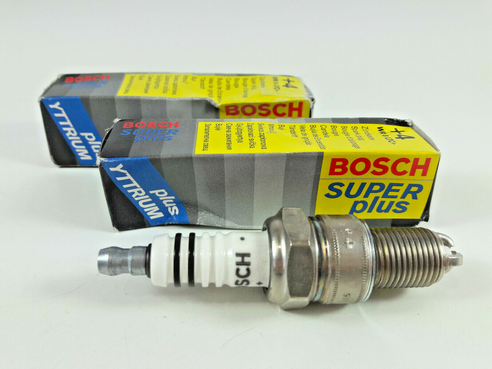 1x BOSCH Spark Plug WR8LTC+ 0242229658 SUPER PLUS YTTRIUM
