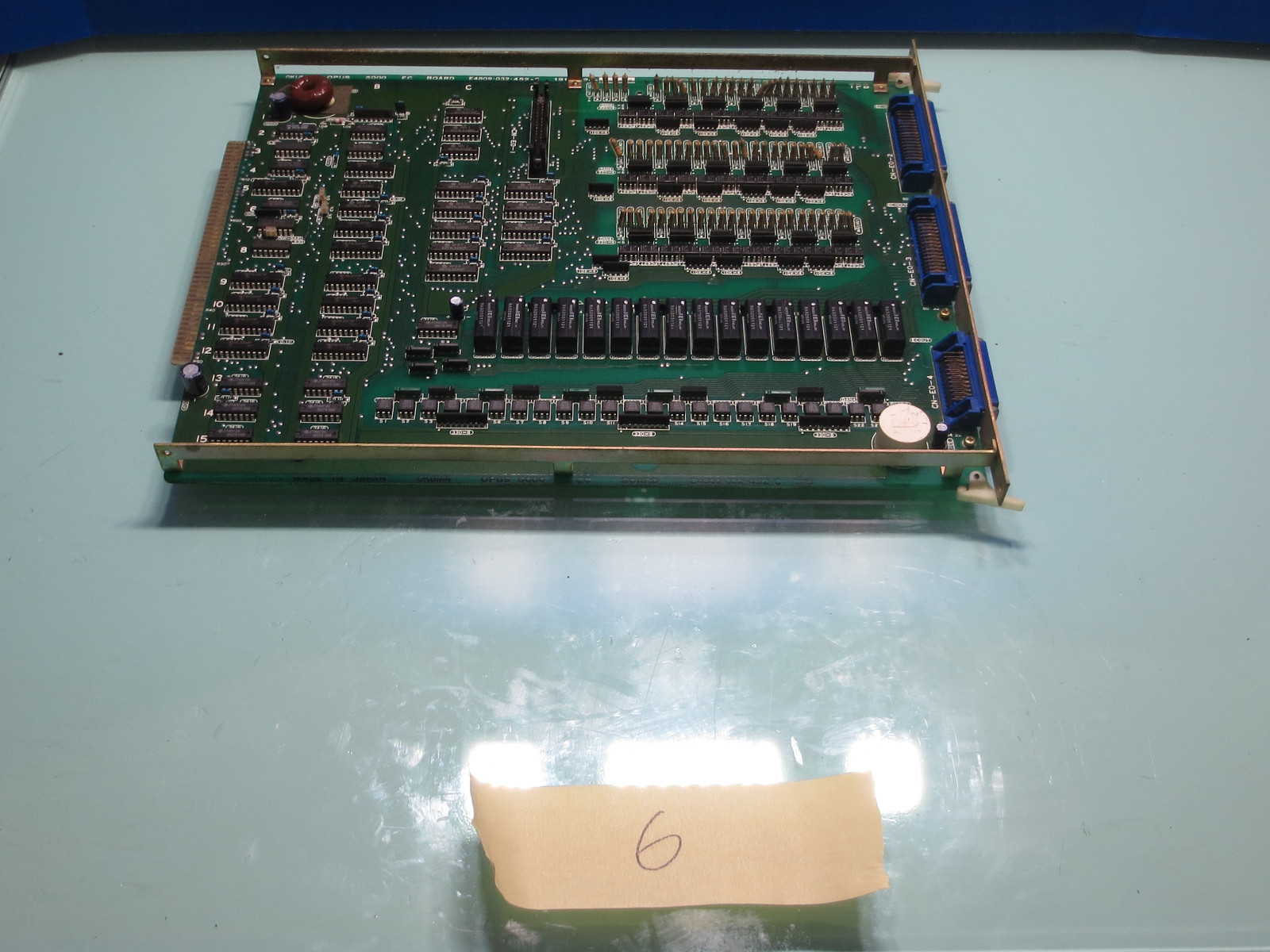 OKUMA オクマ E4809-032-452-B / 1911-1120 OKUMA CIRCUIT BOARD E4809-032-452-C 1911-1120-126.296 LOT OF