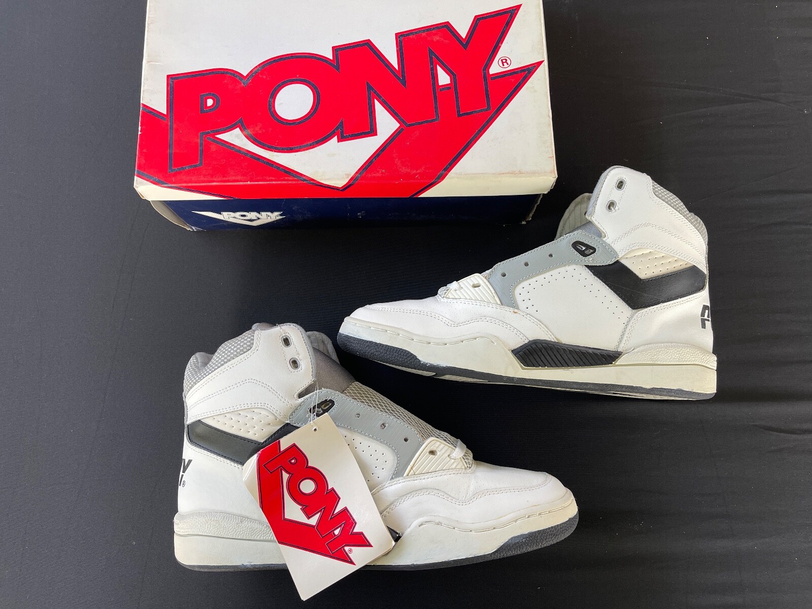 vintage pony high tops