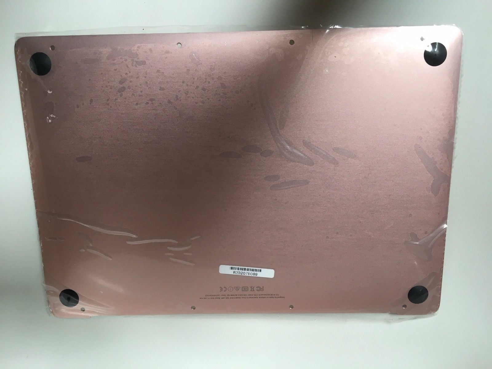 Apple MacBook Retina 12/" A1534 2016 Bottom Base Battery A1705 Rose Gold GRD A