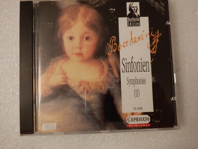 BOCCHERINI: SINFONIEN SYMPHONIES, VOL. 2 NEAR MINT 1993 IMPORT CD/SCUFFED CASE