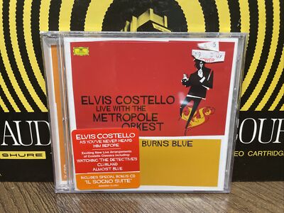 Elvis Costello Live With The Metropole Orkest My Flame Burns Blue 2 CD New