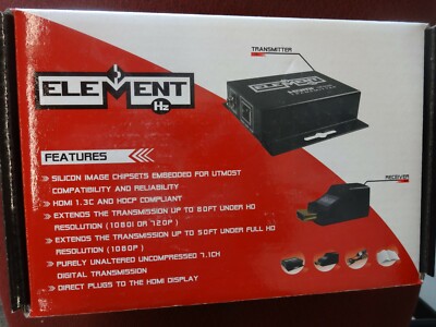 Element-Hz  HDMI Extender  ELE8082 CAT5e/CAT 6 CABLE 