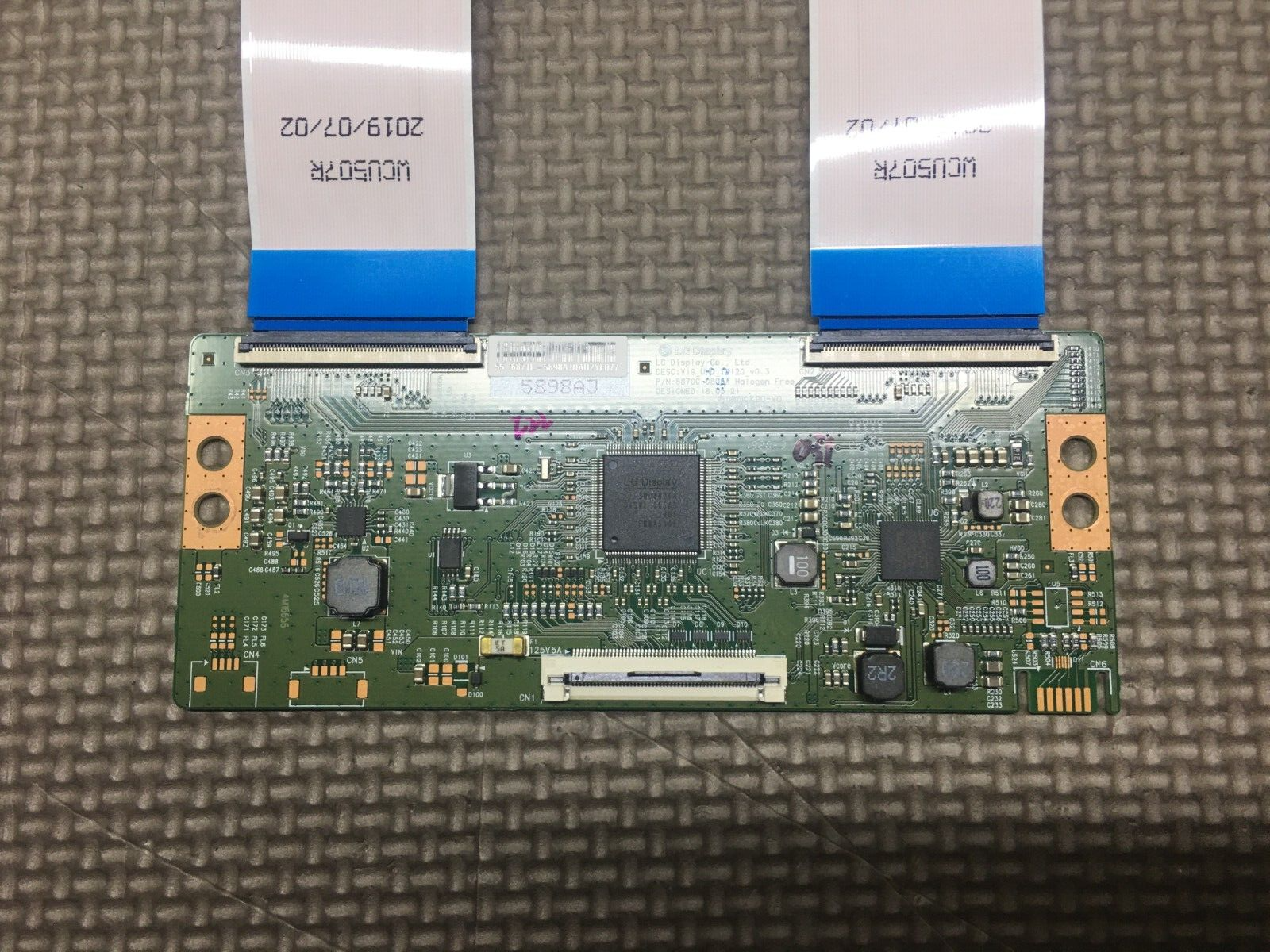 GRUNDIG 55GDU7500B 6870C-0805A T-CON FOR LC550EGY LCD SCREEN
