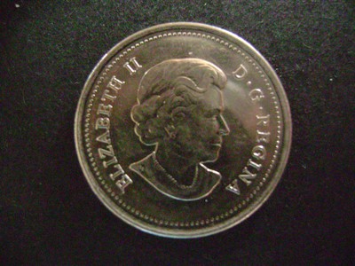 CANADA-2011-25 cents- Falcon- Fine