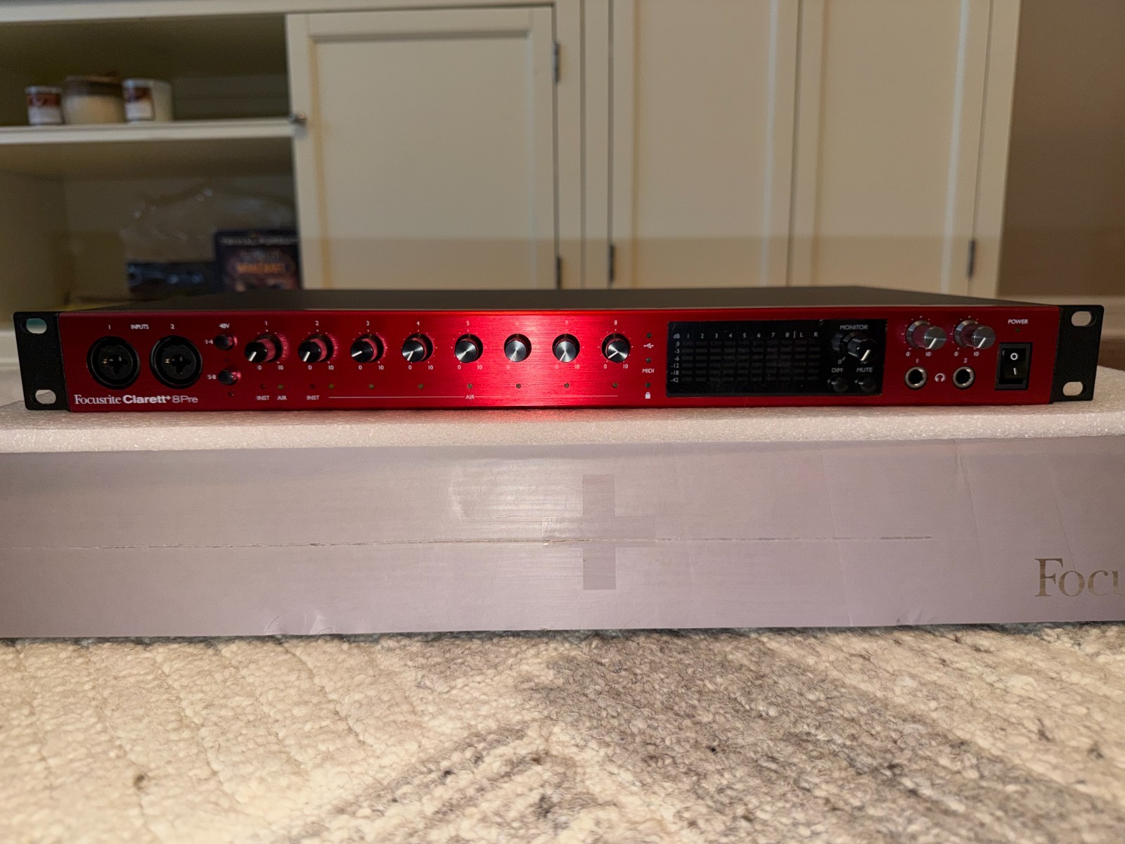 Focusrite Clarett+ 8Pre USB-C Audio Interface 2021 - Present
