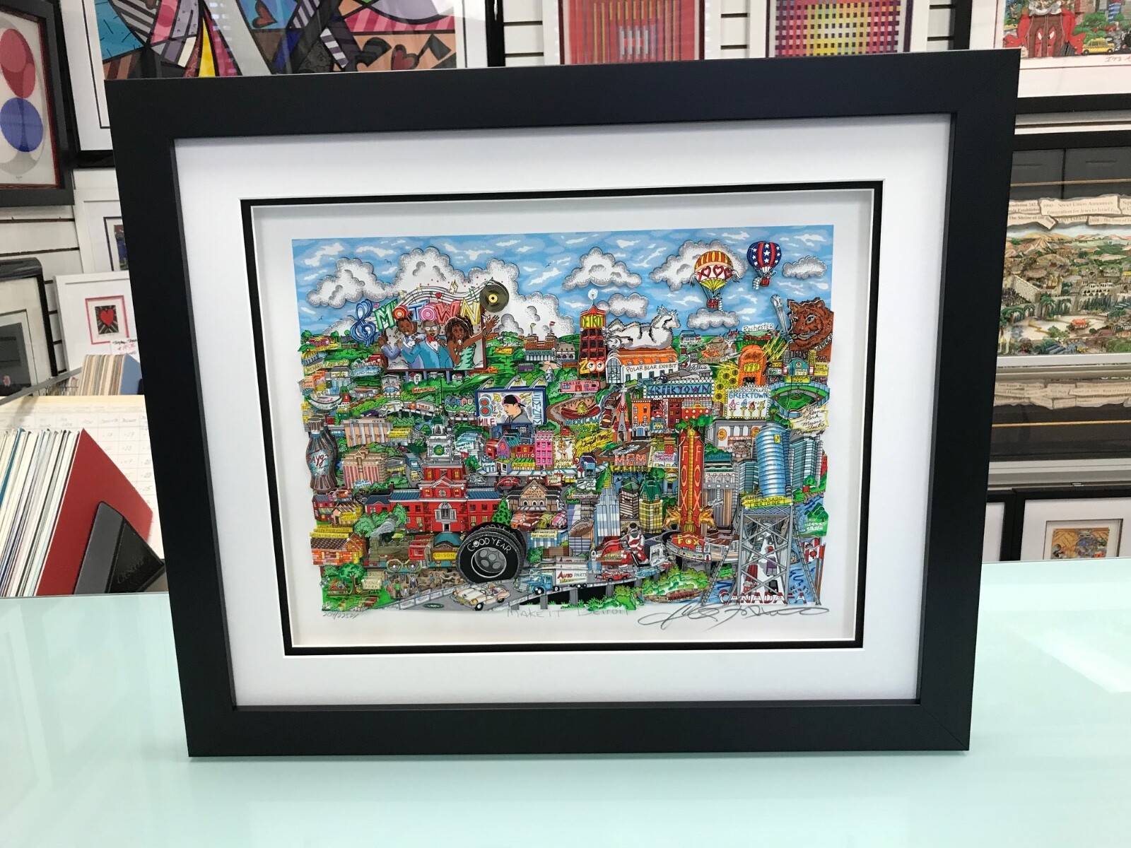 Charles Fazzino 3D Artwork 