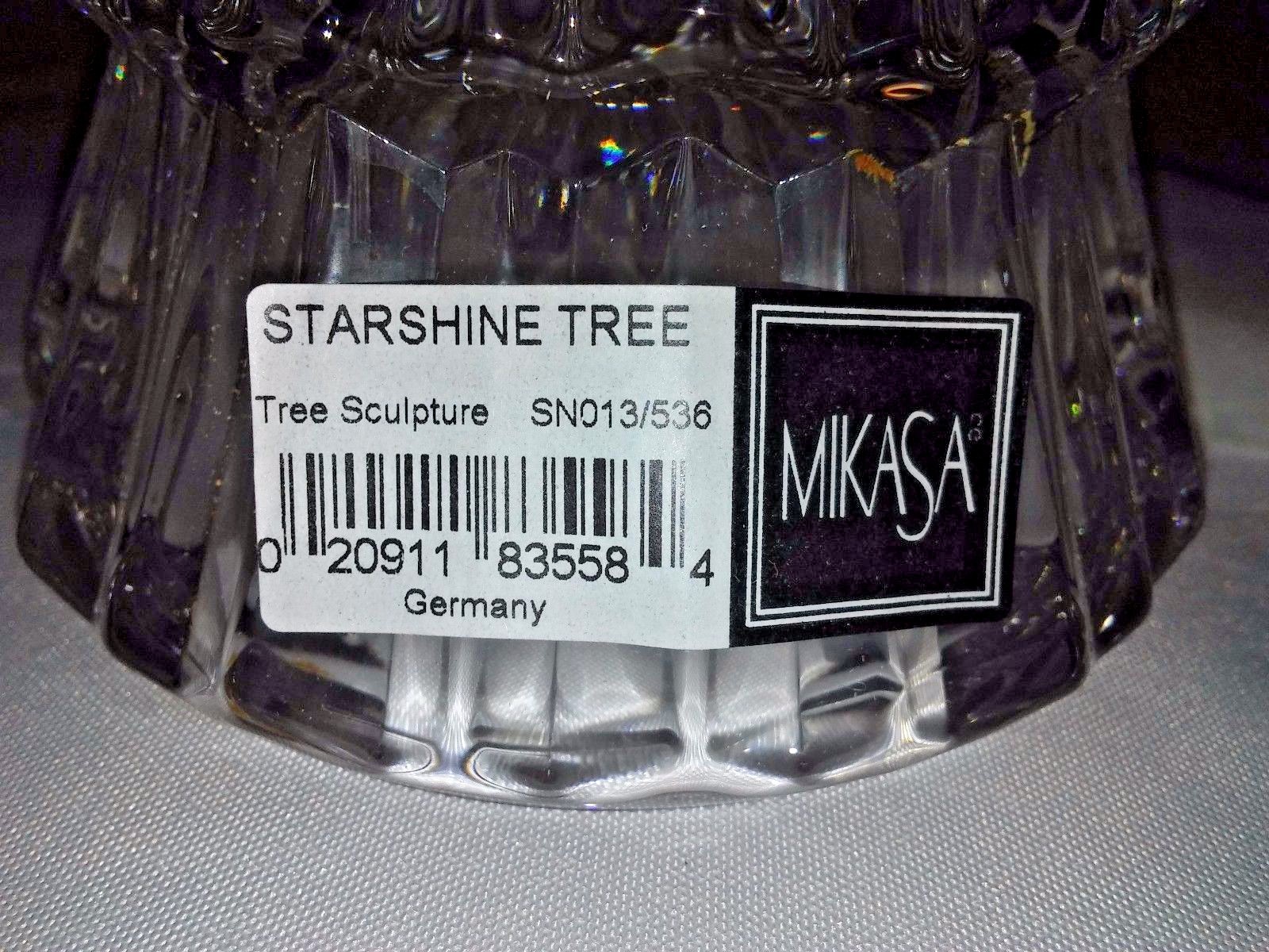 MIKASA CRYSTAL CHRISTMAS TREE - STARSHINE NIB, Austria Germany