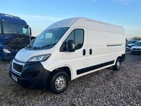 2018 PEUGEOT BOXER L3H2 WHITE cat n EURO 6 SALVAGE DAMAGED REPAIR PANEL VAN