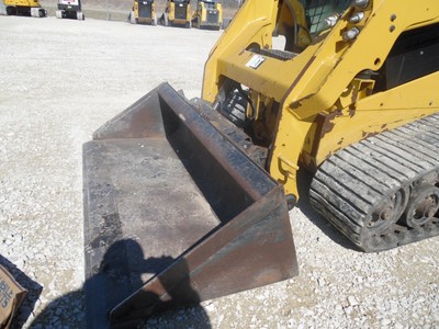 2015 Caterpillar 257D Tracked skidsteer Cab Good Shape 2 Speed High Flow Video!