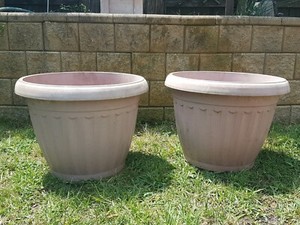 White Garden Pots | Pots & Garden Beds | Gumtree Australia Hobsons Bay