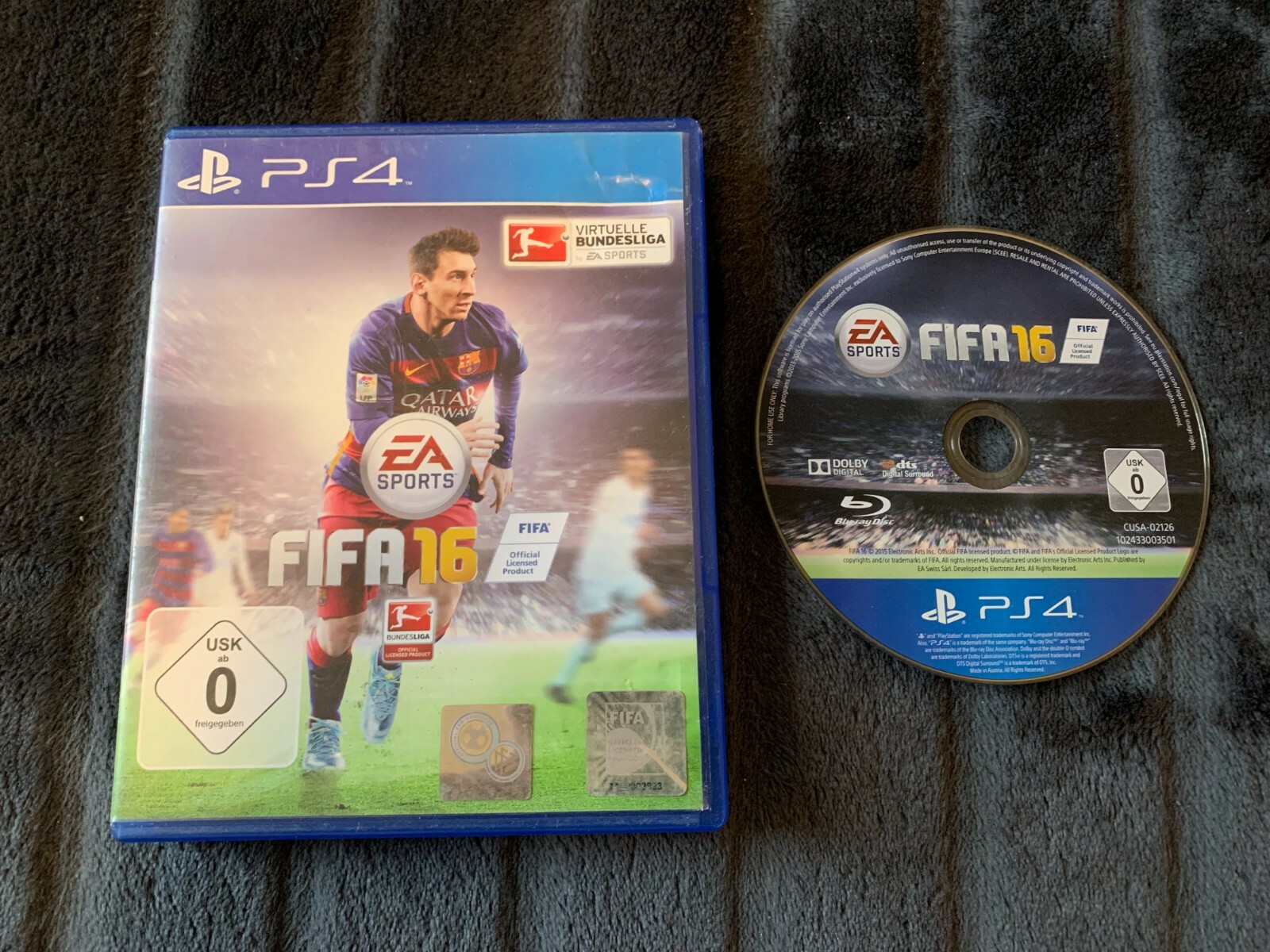 Ps4 Soccer Sports Game - Fifa 16 - Sony Playstation 4 Game