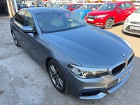 2018 BMW 5 Series 520d M Sport 4dr Auto **LED, VIRTUAL DASH**ULEZ** SALOON Diese