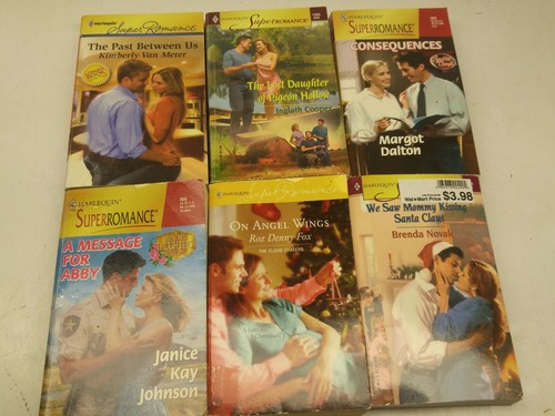 Lot of 17 Harlequin SuperRomance, Romance Novels Books, Paperback