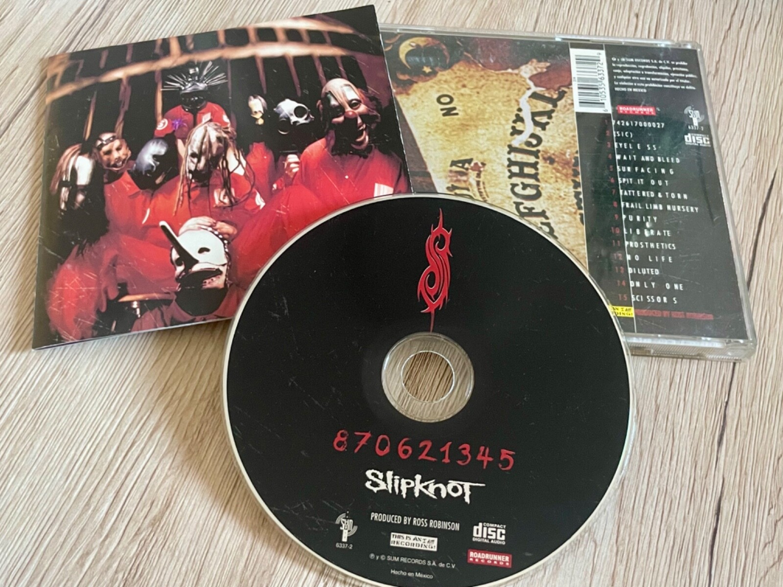 Slipknot レコード US オリギナル　1999 Slipknot / ST 1st Album 1999 US Original LP Vinyl Sid Wilson