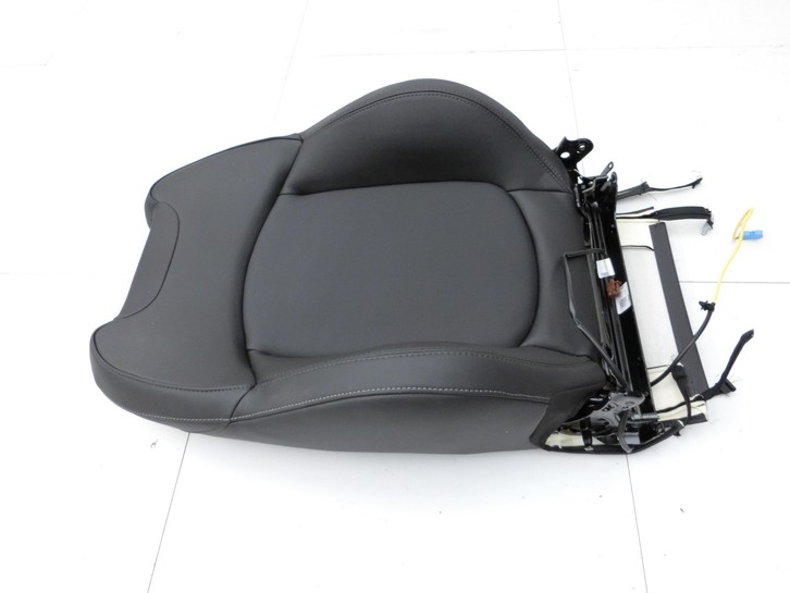 Mini Cooper S F55 LCI 18-21 Sitzbezug Rückenpolster SRS Rechts Vorne für Beifahrer Sitz Leder CARBON BLACK Mini... Vorschau 2