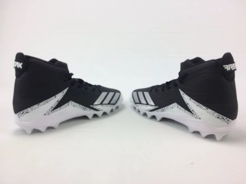 Adidas 9 Men’s Freaks Football Cleats Brand New Black And White