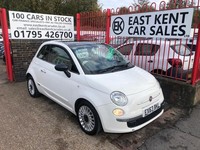 2013 Fiat 500 1.2 Lounge Hatchback 3dr Petrol Manual Euro 4 (69 bhp) Petrol