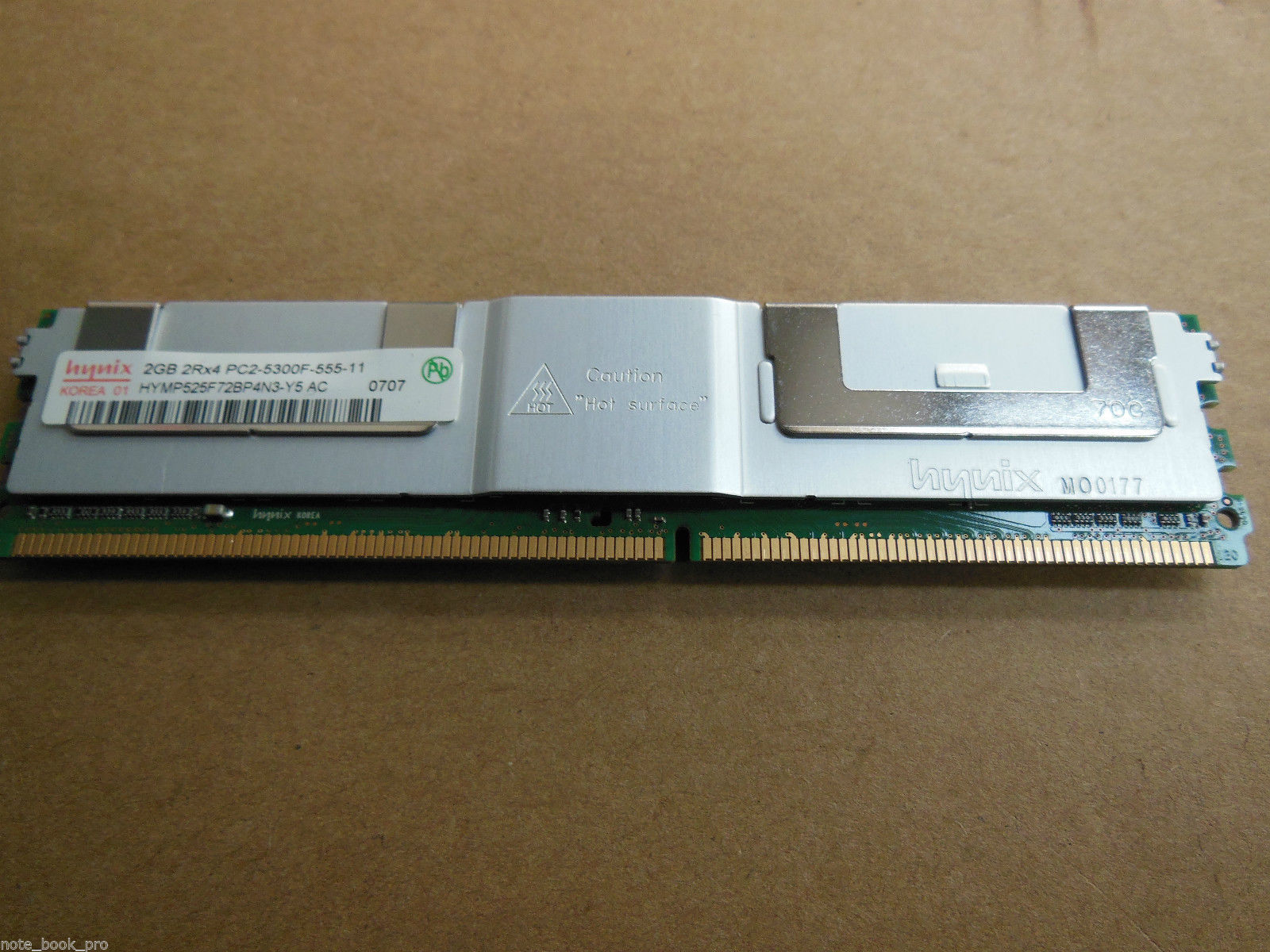 Server RAM 2 GB Capacity per Module ECC