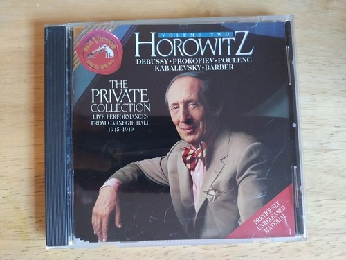 Vladimir Horowitz Music CD - Live Performances From Carnegie Vladimir Horowitz Music CD - Live Performances From Carnegie